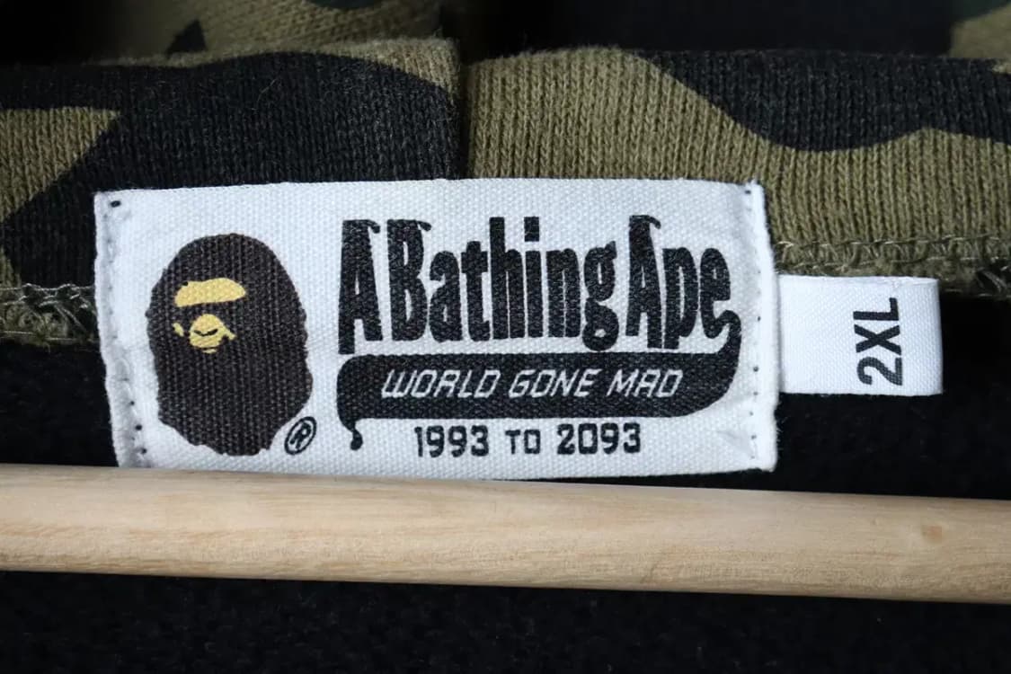 (2XL-3XL) 베이프 후드집업 빅사이즈 카모 타이거자수-16FE8 상품이미지10