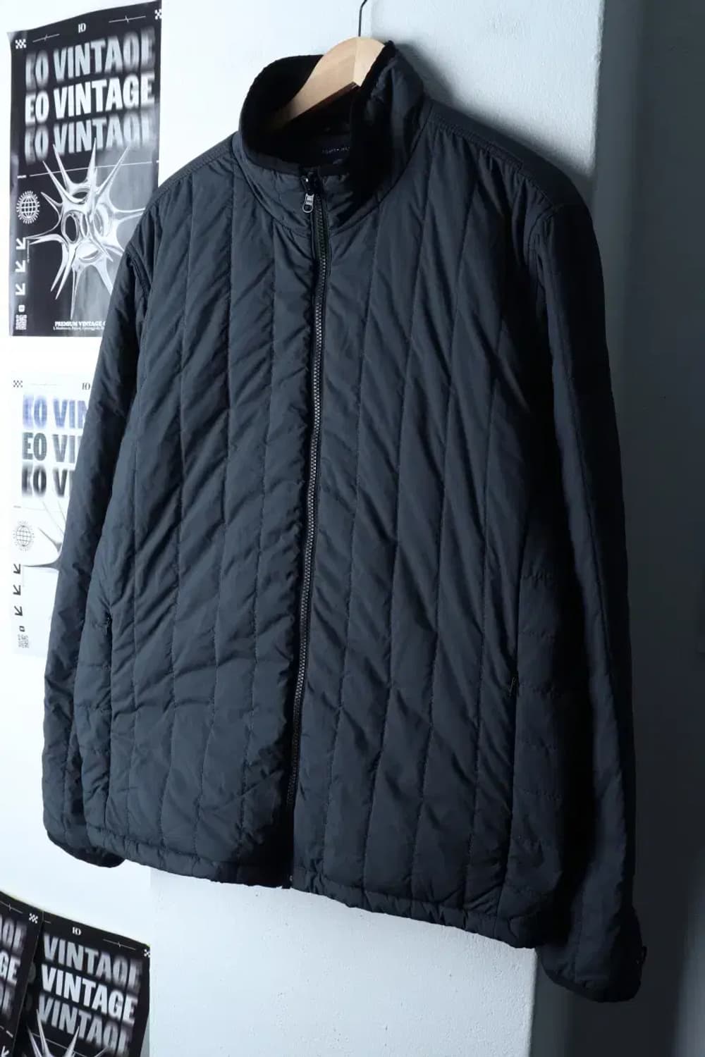 (XL-2XL) 타미힐피거 패딩 점퍼자켓 빅사이즈 경량 차콜-16FEA 상품이미지1