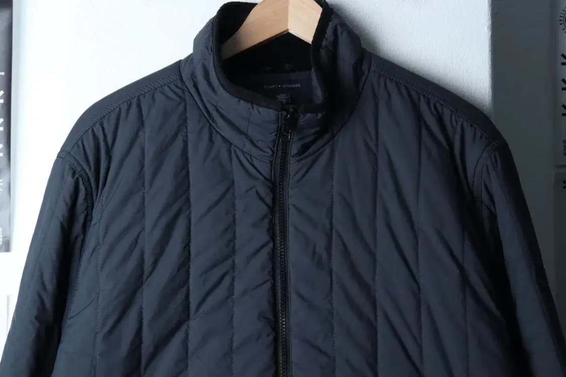 (XL-2XL) 타미힐피거 패딩 점퍼자켓 빅사이즈 경량 차콜-16FEA 상품이미지3