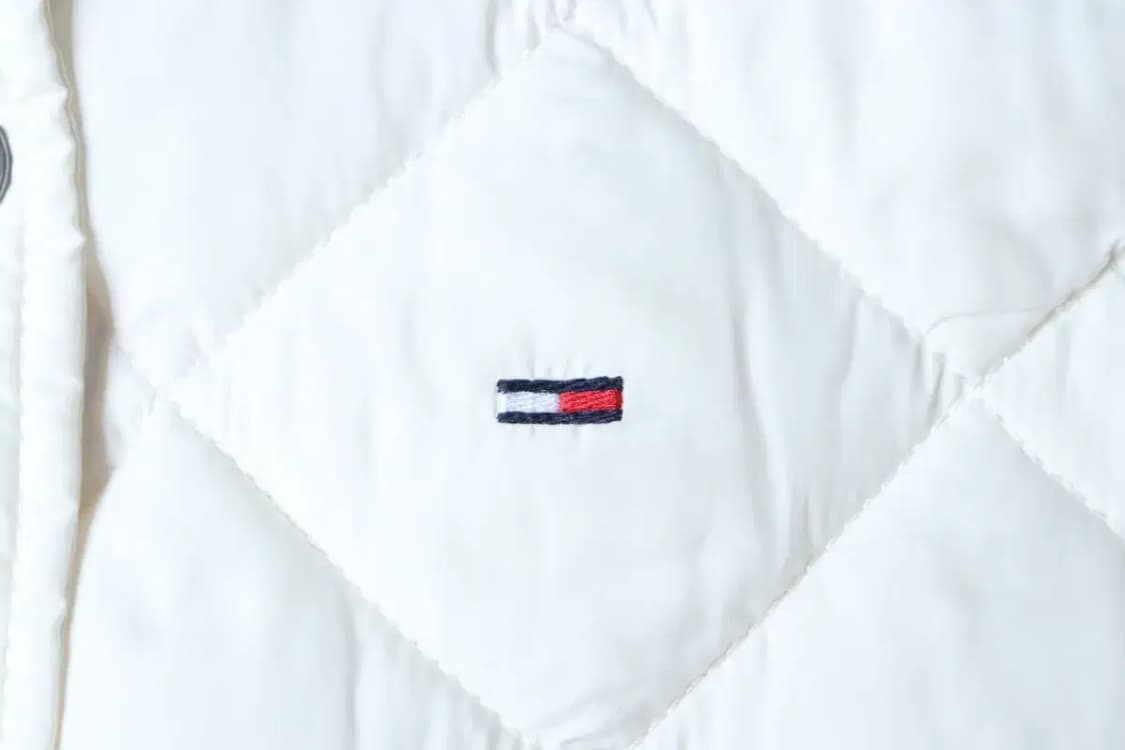 W(M) 타미힐피거 패딩 점퍼자켓 경량 퀄팅 화이트-16FEB 상품이미지5