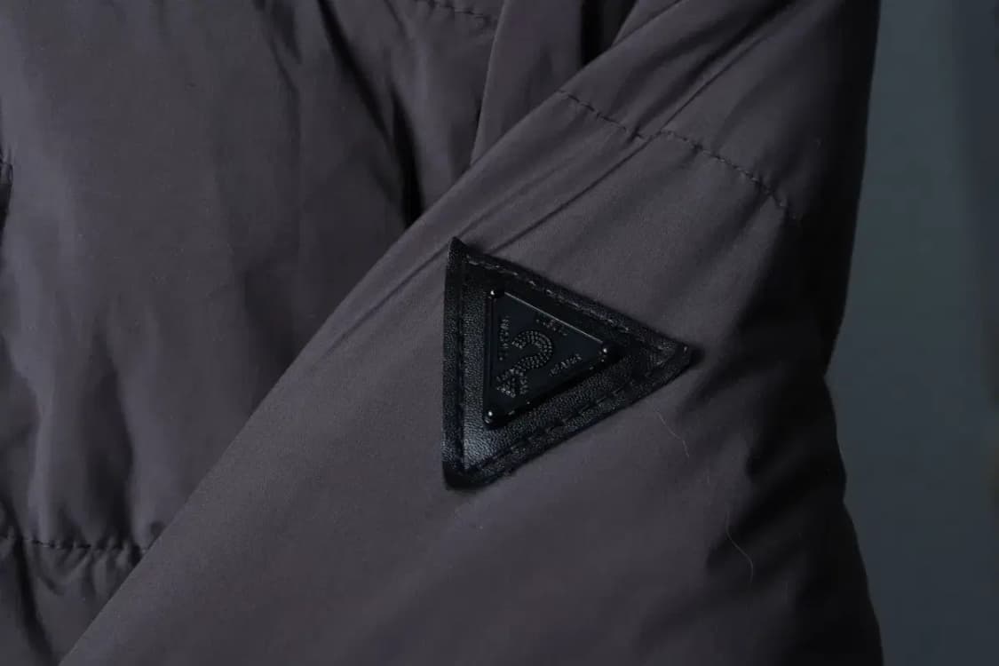 W(M-L) 게스 패딩 점퍼자켓 차콜 롱 퍼 구스다운-16FED 상품이미지5