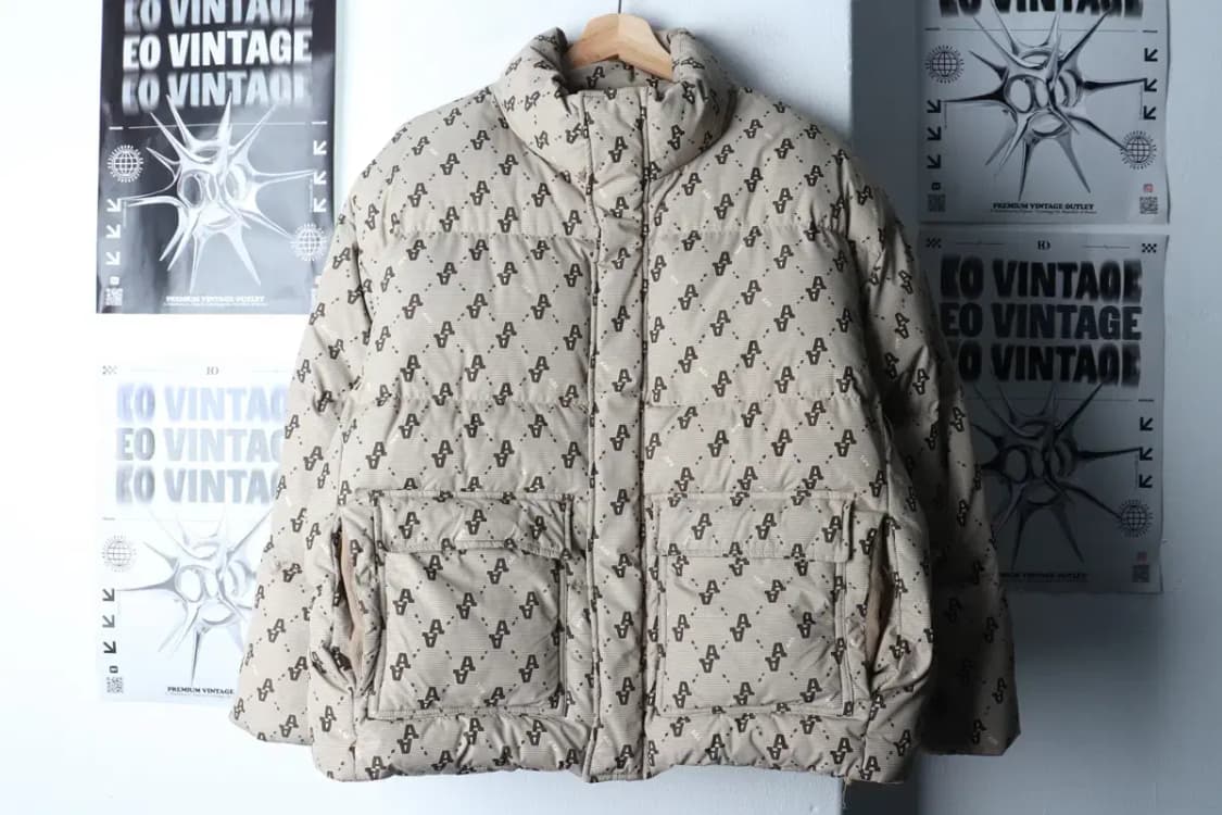 (F) 아키클래식 패딩 점퍼자켓 모노그램 베이지 구스다운-16FEE 상품이미지2