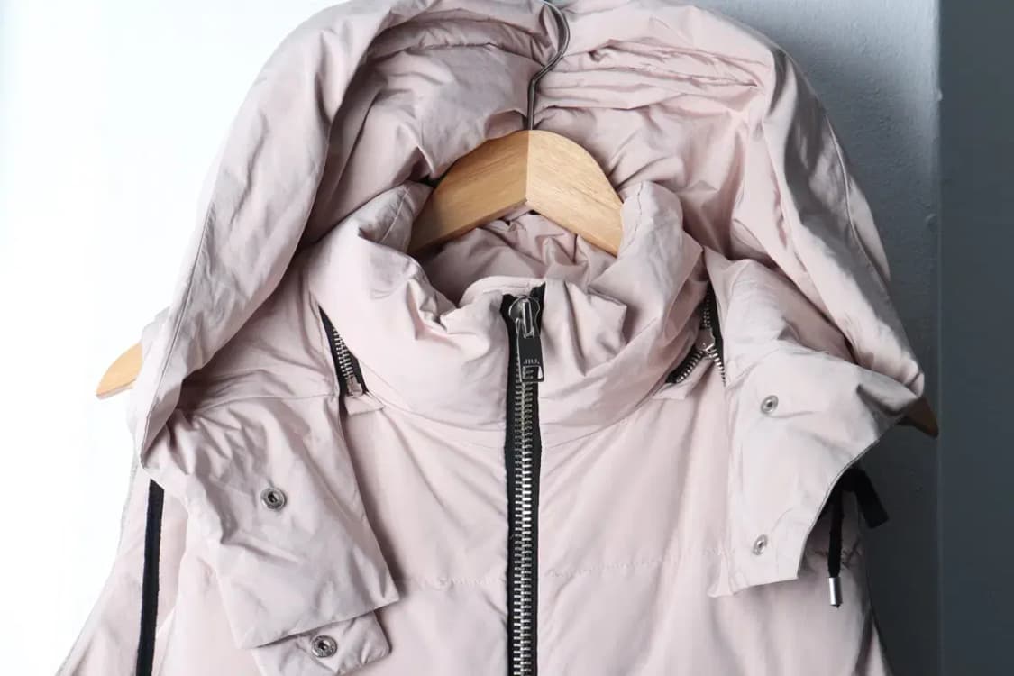 W(S-M) 질스튜어트 패딩 점퍼자켓 조끼 경량 핑크 울-16FF0 상품이미지3