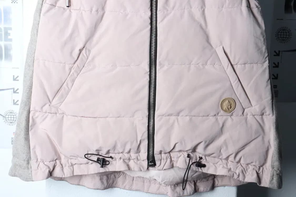 W(S-M) 질스튜어트 패딩 점퍼자켓 조끼 경량 핑크 울-16FF0 상품이미지4