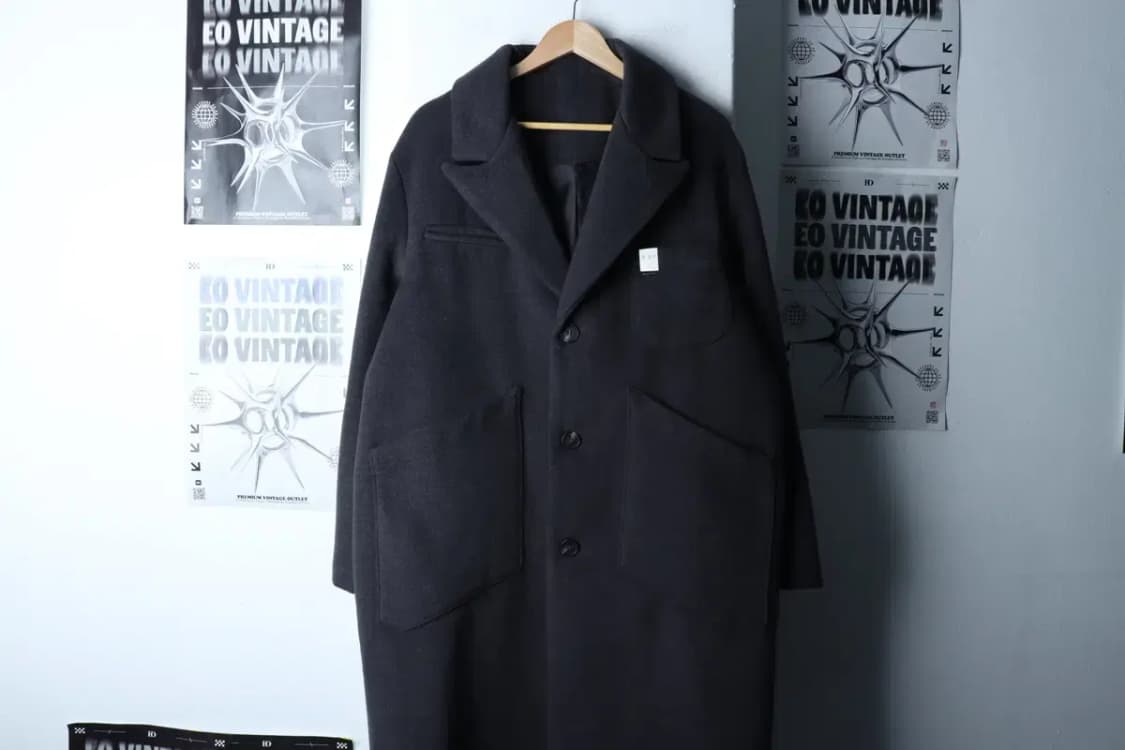 (L-XL) 서번트 신드롬 코트자켓 싱글 그레이 울-16FF9 상품이미지2