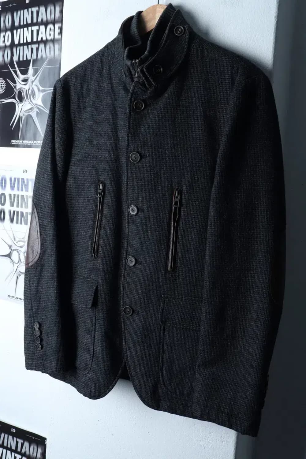 (L-XL) 시리즈 코트자켓 풀내피 그레이 울-16FFA 상품이미지1