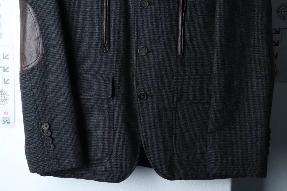 (L-XL) 시리즈 코트자켓 풀내피 그레이 울-16FFA 상품이미지4