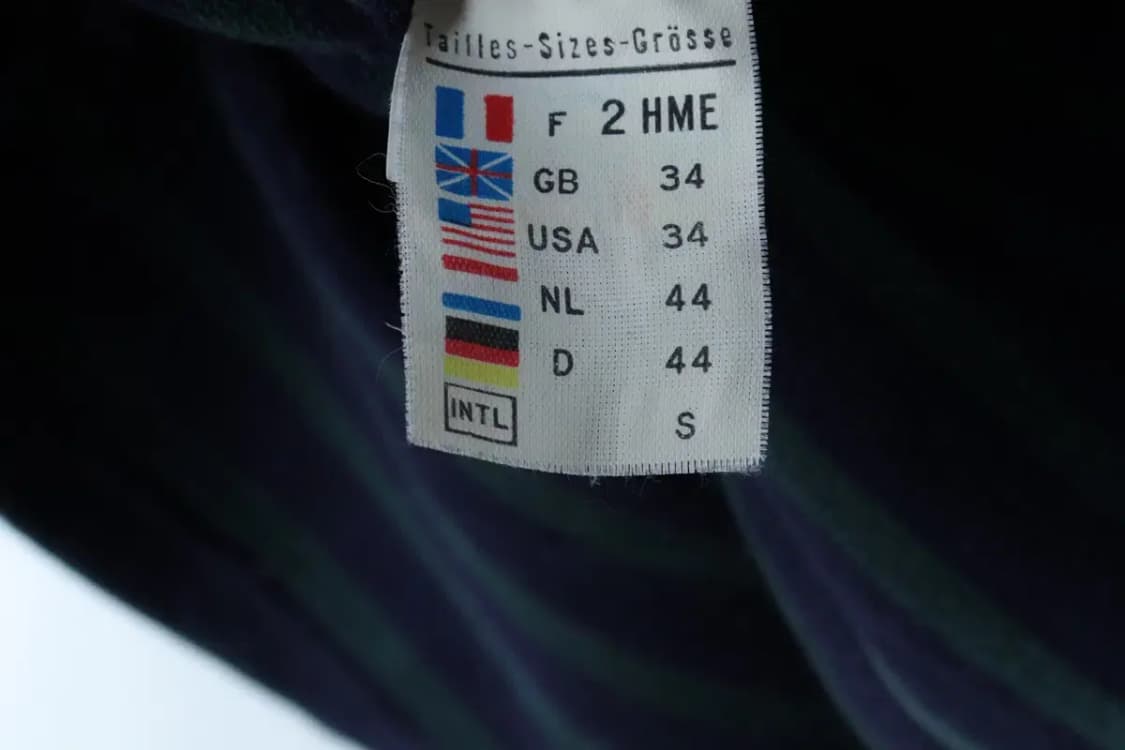 W(S) 세인트제임스 긴팔티셔츠 작은이염 스트라이프 그린-16FFE 상품이미지7