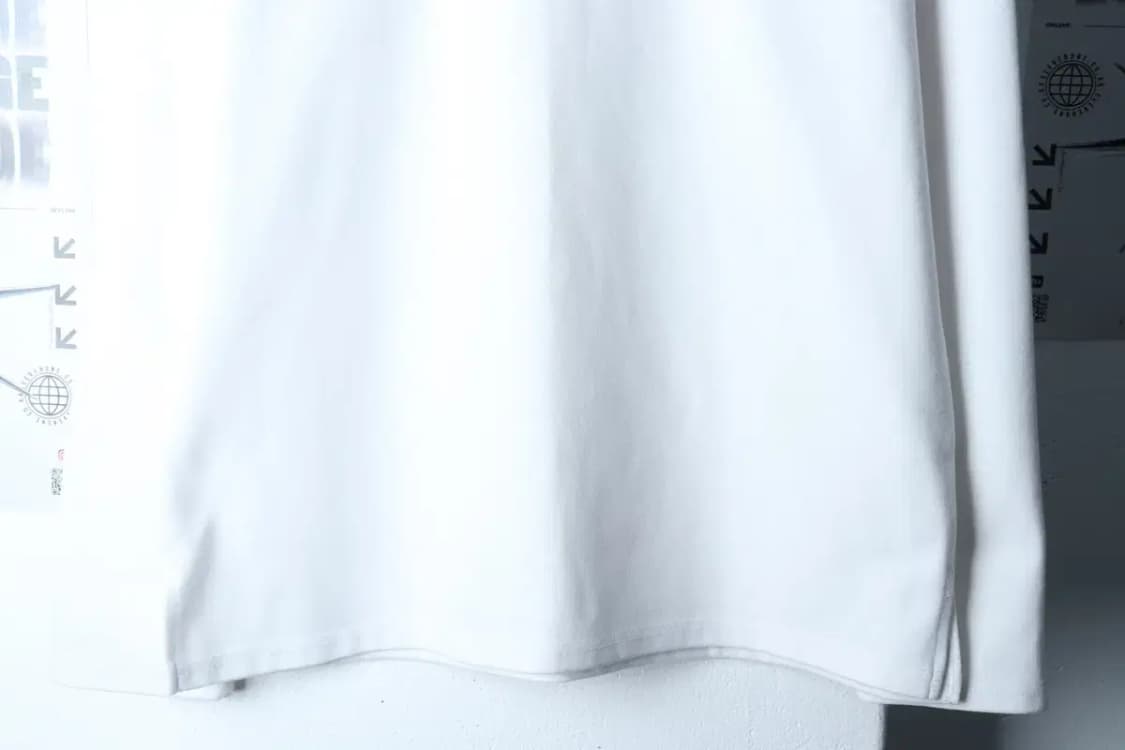 (XL) 이에스엔 긴팔티셔츠 무지 화이트 기본-16FFF 상품이미지4