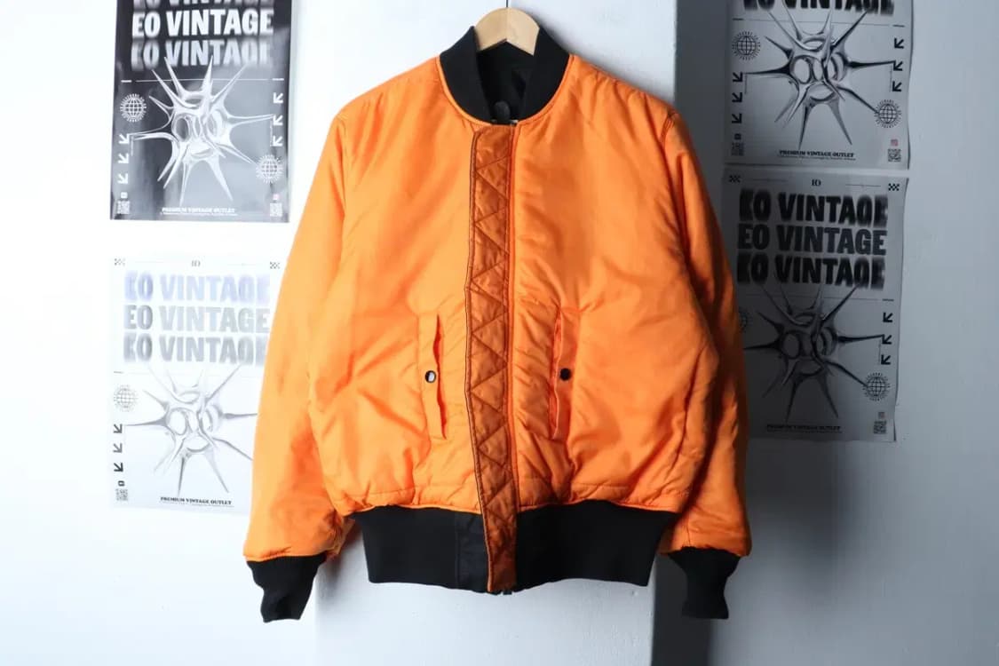 (M-XL) 알파인더스트리 패딩 점퍼자켓 양면 항공 MA1-17003 상품이미지6