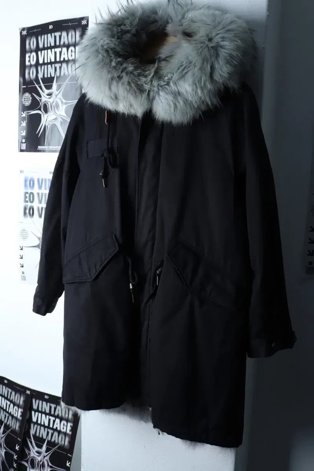 W(M-L) 브랜드빈티지 집업 바람막이 점퍼자켓 피쉬테일-17005 상품이미지1