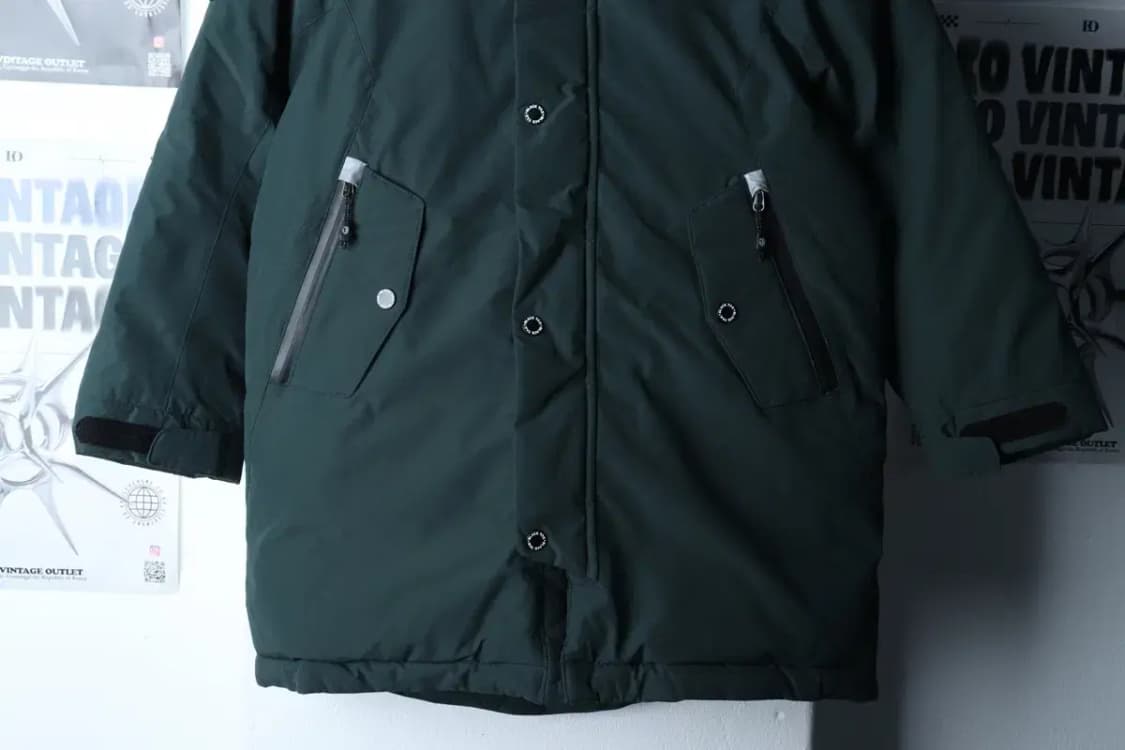 (F) 블랙야크 패딩 점퍼자켓 아동 키즈 덕다운 그린-17007 상품이미지4