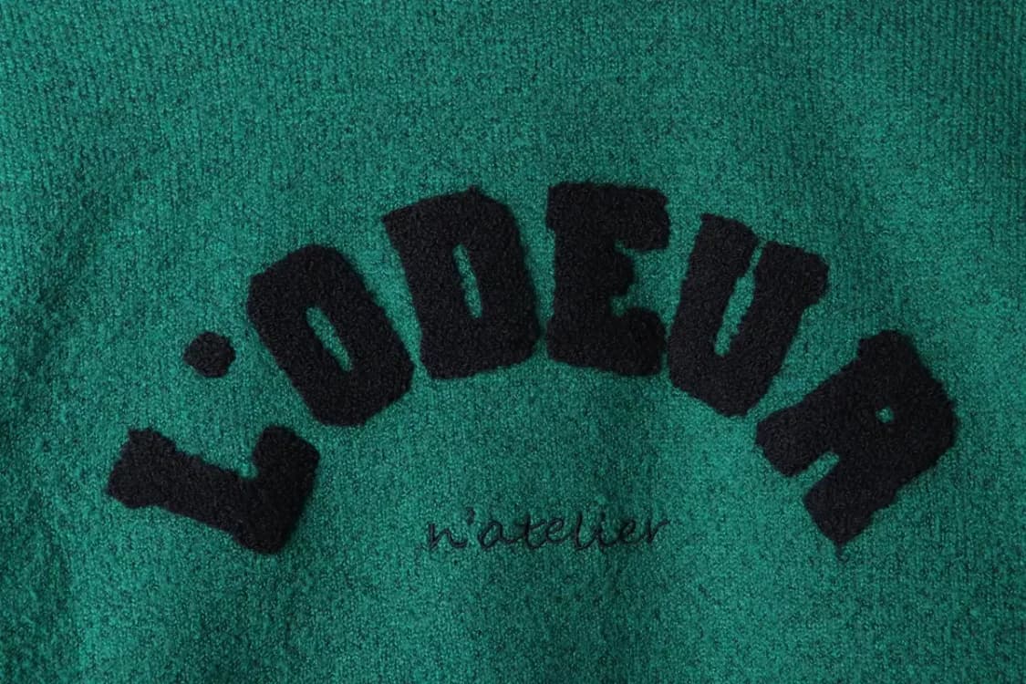 W(F) 아틀리에 나인 니트 세미크롭 그린 풀오버-1700A 상품이미지5