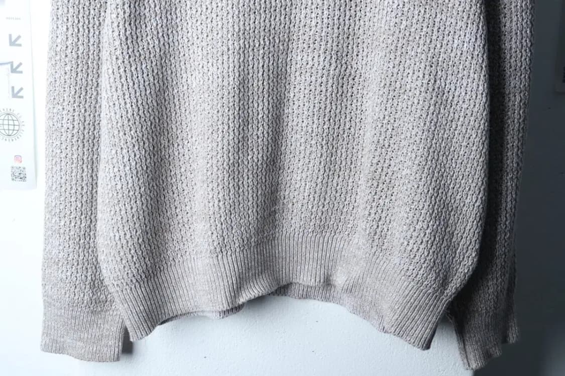 (L-XL) 쿠어 니트 루즈핏 무지 오트밀-1700B 상품이미지4