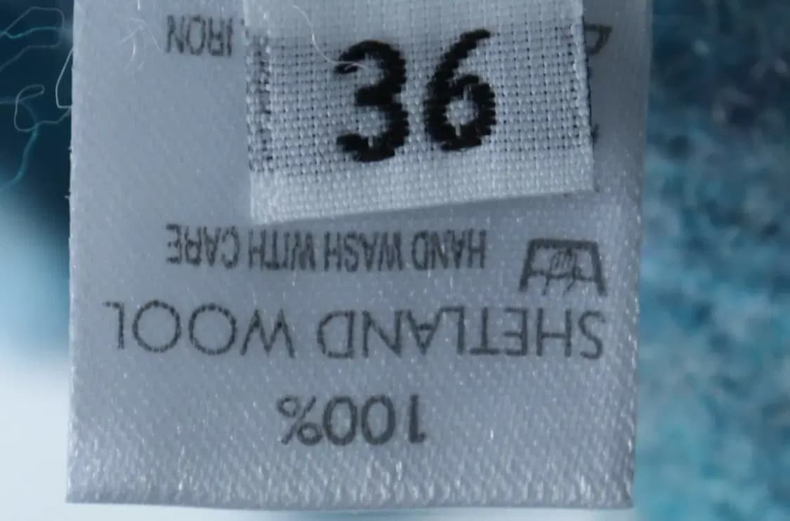 W(S) 셔틀랜더 니트 스코틀랜드 쉐기독 모헤어 연블루 울-1700C 상품이미지6