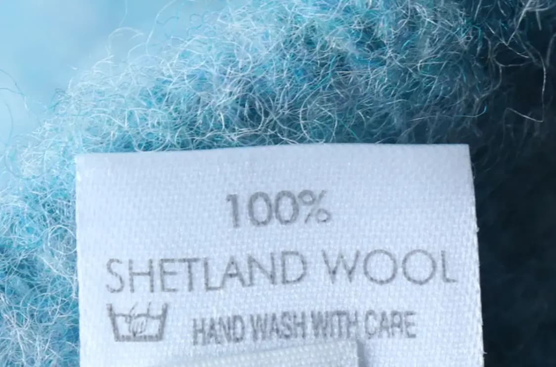 W(S) 셔틀랜더 니트 스코틀랜드 쉐기독 모헤어 연블루 울-1700C 상품이미지7