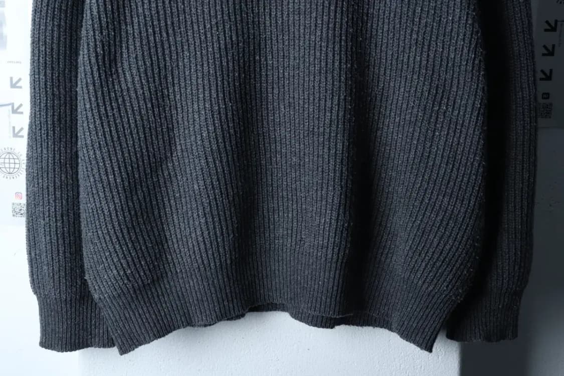 (M-L) 테이크이지 니트 루즈핏 그레이 울-1701A 상품이미지4