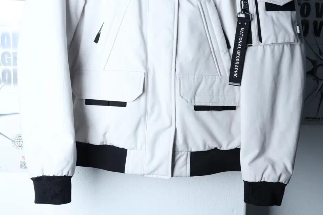 W(XS-S) 내셔널지오그래픽 패딩 점퍼자켓 덕다운 유틸 퍼-17022 상품이미지4