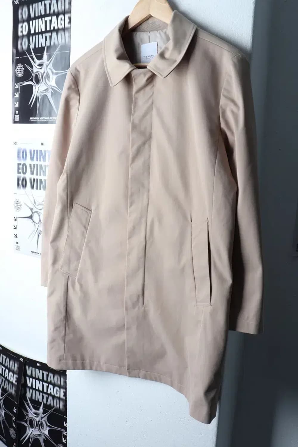 (L-XL) 브랜드빈티지 코트자켓 맥코트 베이지 놈코어-16F97 상품이미지1