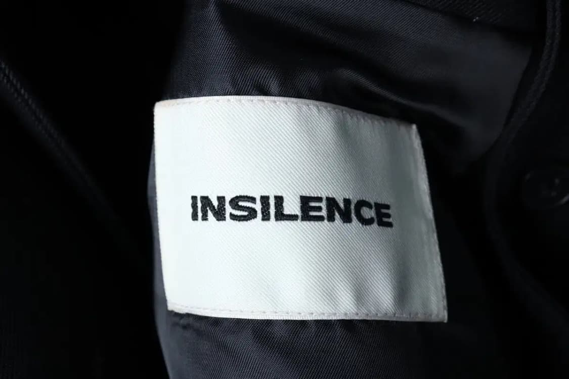 (L-XL) 인사일런스 코트자켓 맥코트 블랙 울 유니크-16F98 상품이미지5