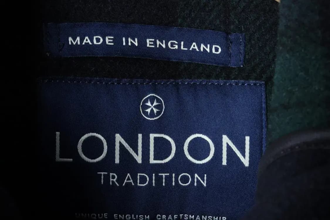 (S) 런던트래디션 코트자켓 더플 떡볶이 네이비 영국-16F9A 상품이미지5