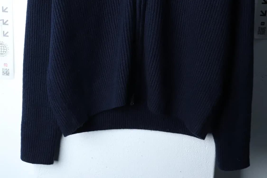 (M-L) 무신사 스탠다드 니트 가디건 집업 투웨이 캐시미어-16F9F 상품이미지4