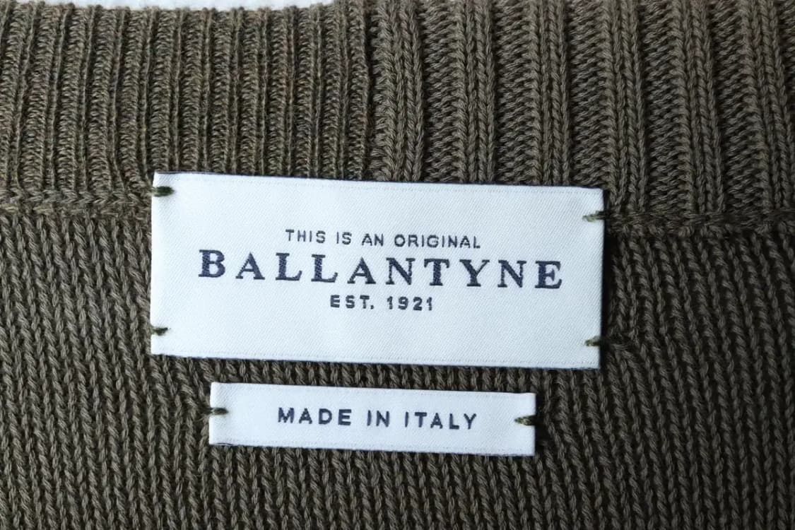 (L-XL) 발렌타인 니트 가디건 아가일 카키 이태리-16FA1 상품이미지6