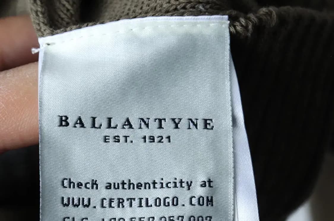 (L-XL) 발렌타인 니트 가디건 아가일 카키 이태리-16FA1 상품이미지7