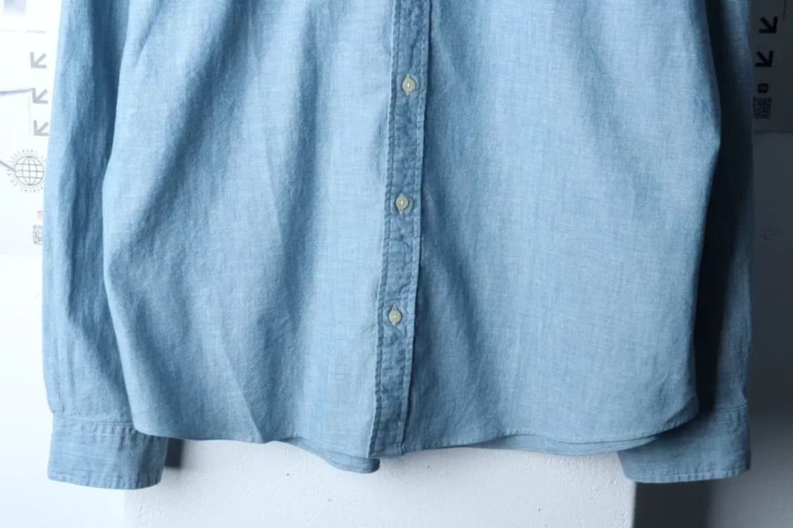 (2XL) 폴로 랄프로렌 셔츠 남방 빅사이즈 연블루 무지-16FA2 상품이미지4