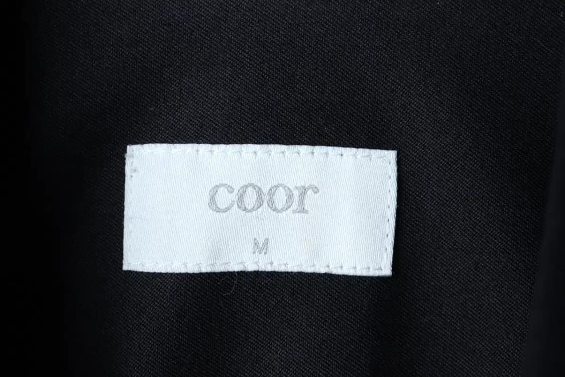 (M-L) 쿠어 셔츠 남방 반집업 스트링 블랙 유니크-16FA3 상품이미지6