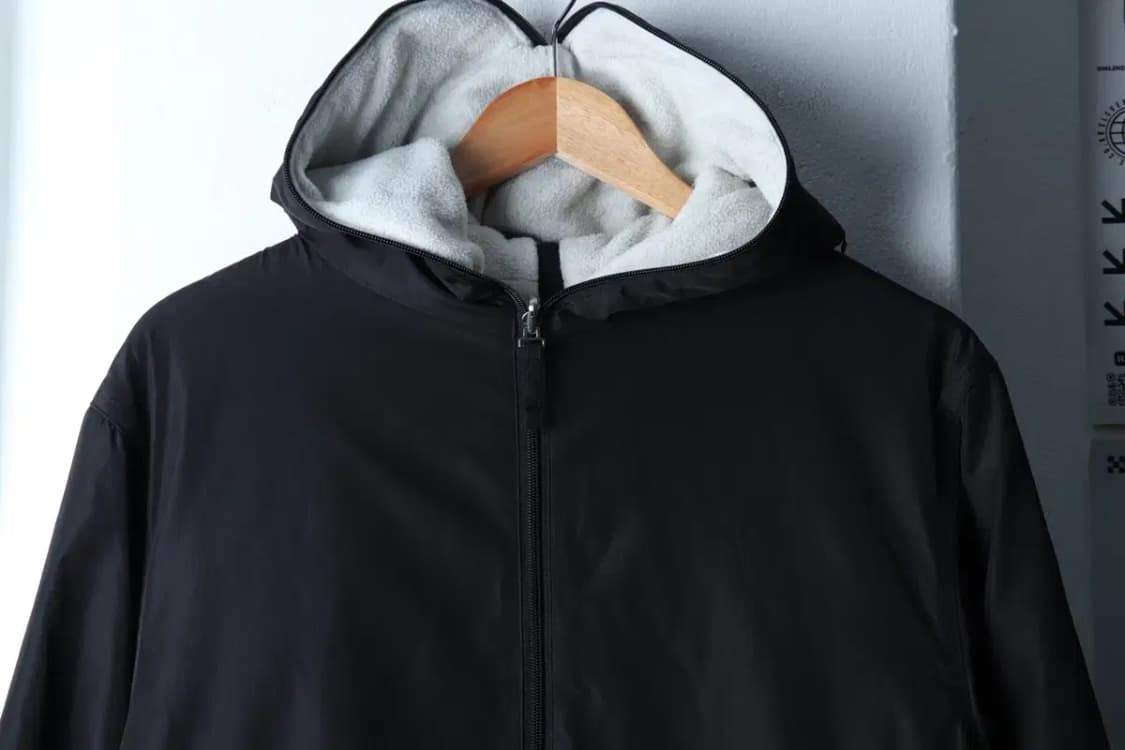 (L-XL) 햄머 패딩 점퍼자켓 리버시블 플리스 테크웨어 블랙-16FA9 상품이미지3