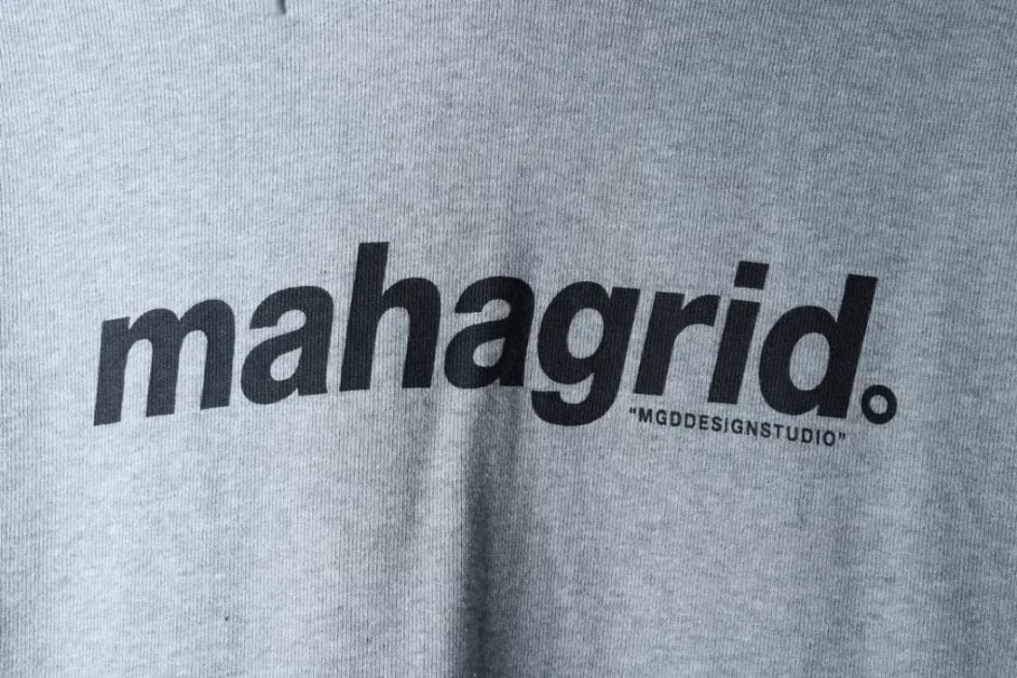 (M-XL) 마하그리드 후드티셔츠 레터링 그레이 올드스쿨-16E9E 상품이미지5