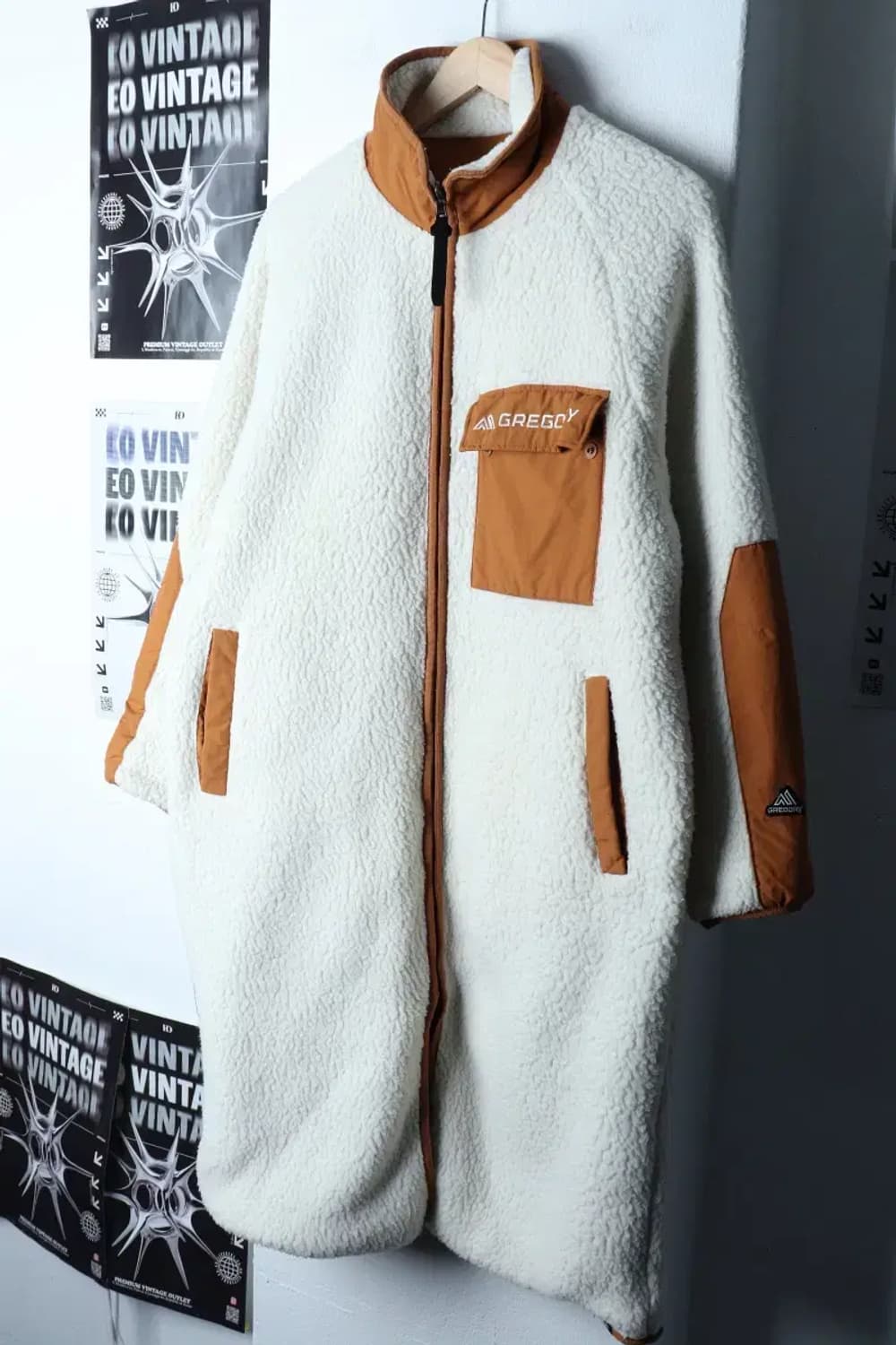 (XS-S) 그레고리 집업 바람막이 점퍼자켓 후리스 플리스-16EA4 상품이미지1
