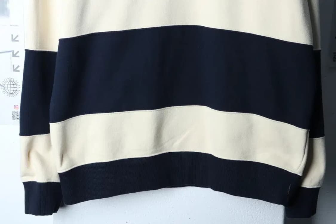 (L-XL) 커버낫 카라 긴팔티셔츠 루즈핏 럭비 올드스쿨-16EA5 상품이미지4