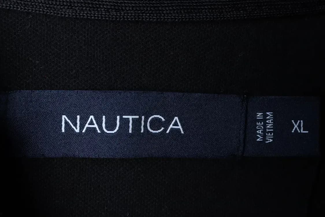 (XL) 노티카 카라 긴팔티셔츠 스몰로고 블랙 올드스쿨-16EAA 상품이미지6