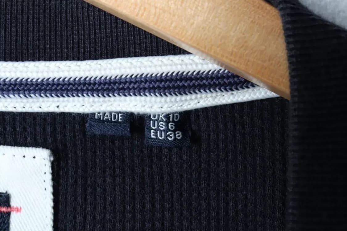 W(S-M) 슈퍼드라이 긴팔티셔츠 브루클린 와플 크롭 잘익음-16EAE 상품이미지7