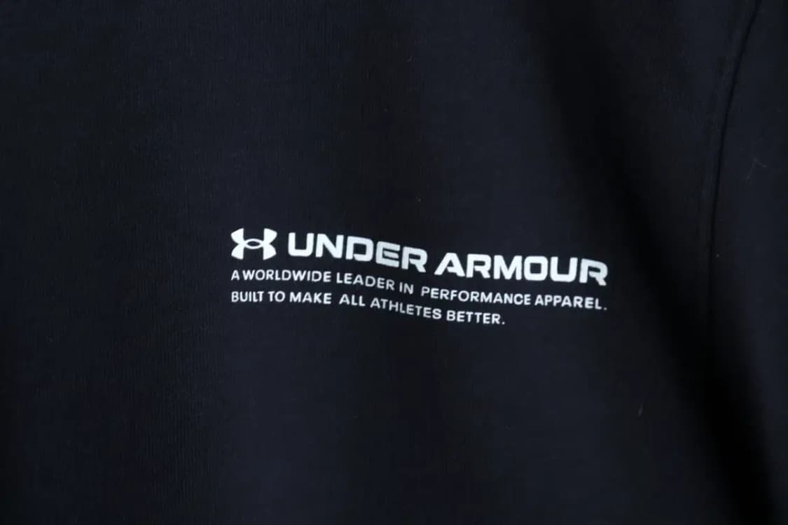 (2XL) 언더아머 긴팔티셔츠 빅사이즈 스몰로고 블랙-16EAF 상품이미지5
