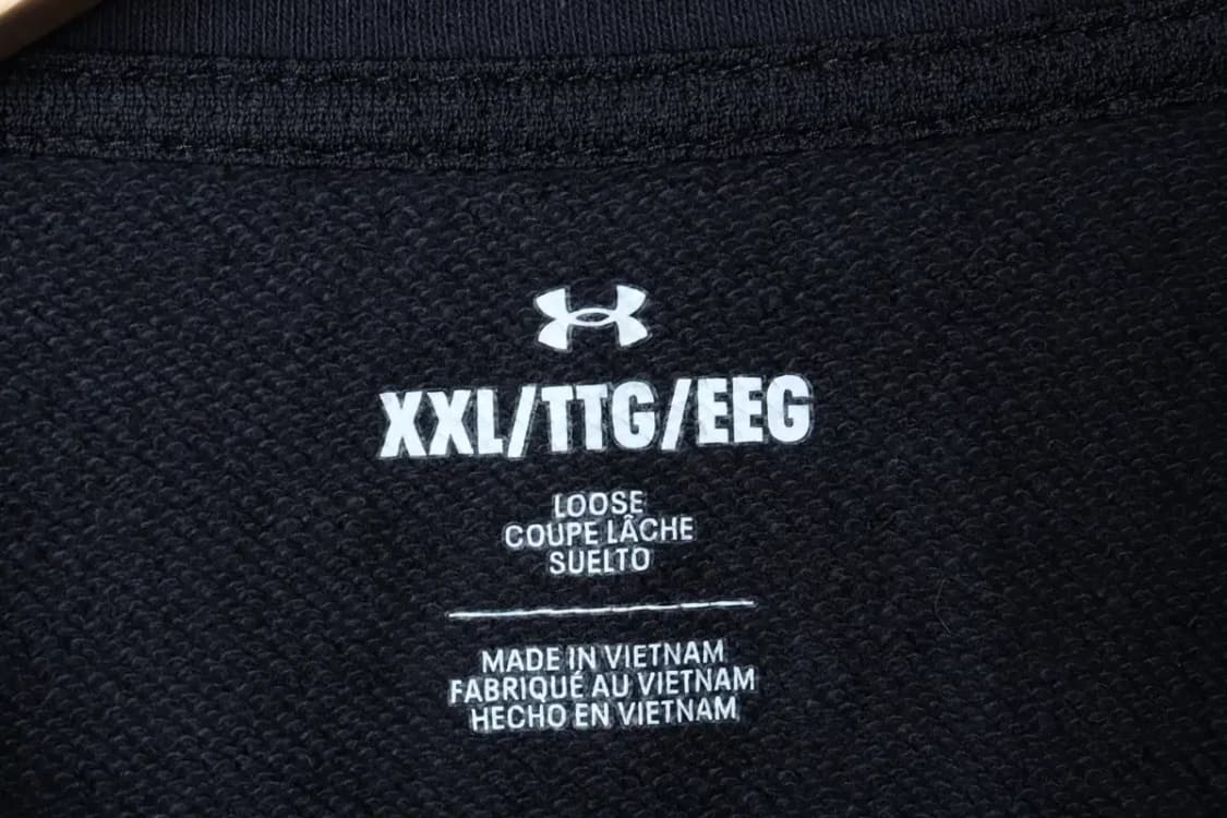 (2XL) 언더아머 긴팔티셔츠 빅사이즈 스몰로고 블랙-16EAF 상품이미지6