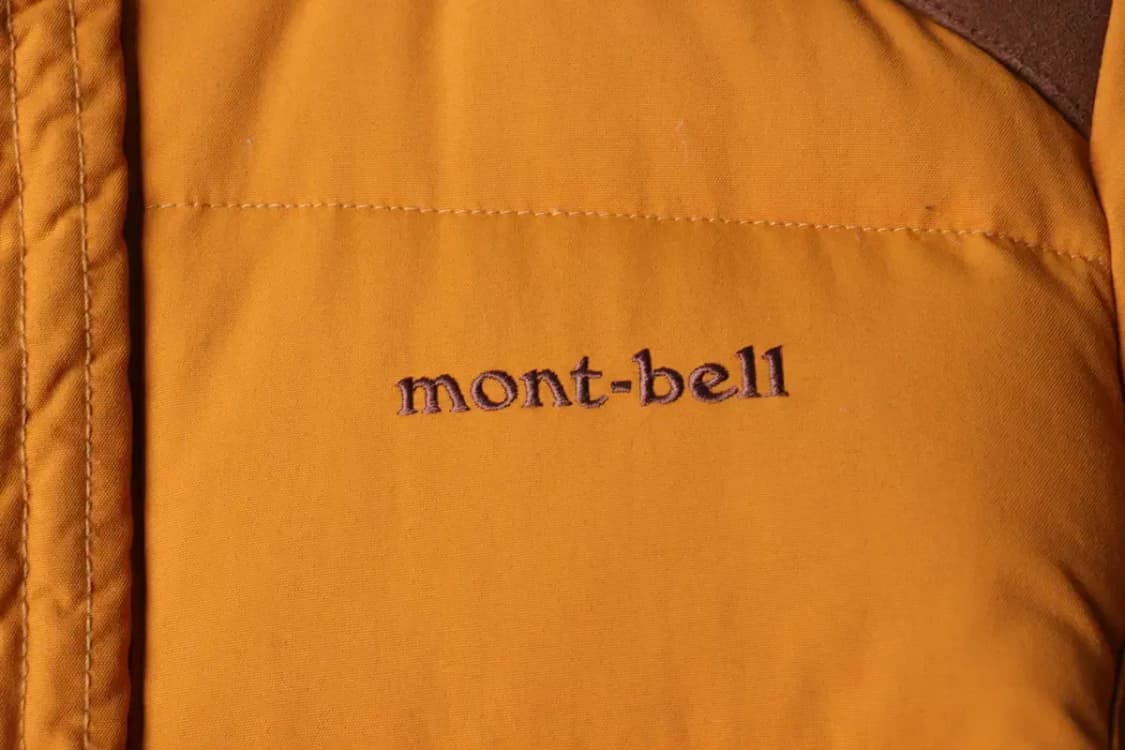 W(S-M) 몽벨 패딩 점퍼자켓 유행 구스다운 오렌지 롱-16EB0 상품이미지5