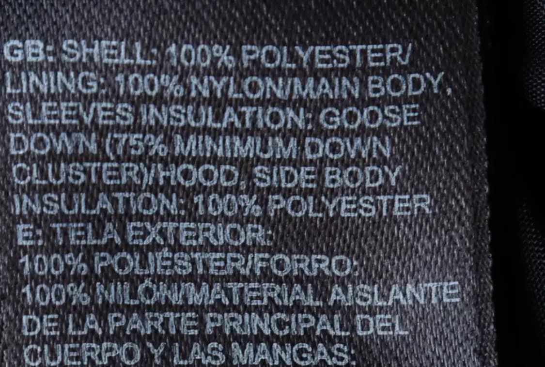 W(M-L) 노스페이스 패딩 점퍼자켓 수선 구스다운 퀄팅 롱-16EB1 상품이미지2