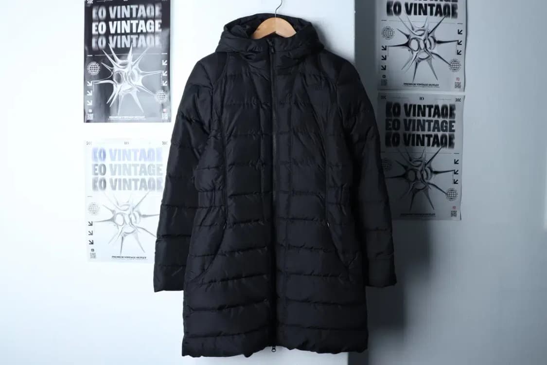 W(M-L) 노스페이스 패딩 점퍼자켓 수선 구스다운 퀄팅 롱-16EB1 상품이미지3