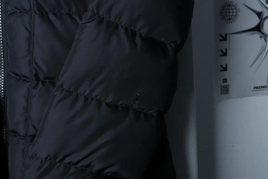 W(M-L) 노스페이스 패딩 점퍼자켓 수선 구스다운 퀄팅 롱-16EB1 상품이미지9