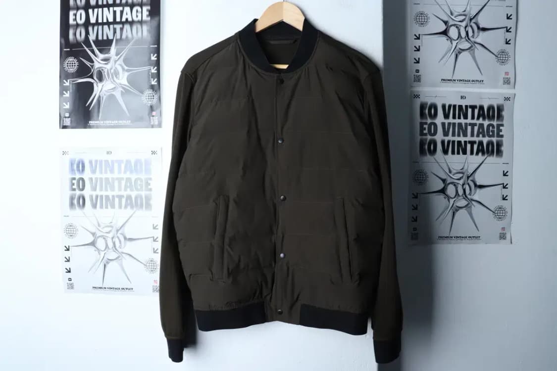 (M-L) 자라 패딩 점퍼자켓 부분패팅 경량 카키-16EB2 상품이미지2