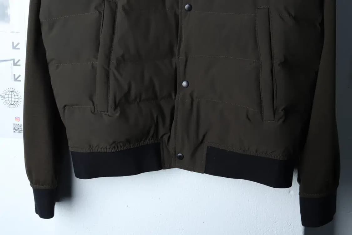 (M-L) 자라 패딩 점퍼자켓 부분패팅 경량 카키-16EB2 상품이미지4