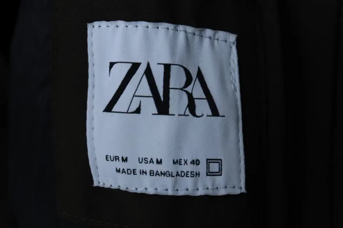 (M-L) 자라 패딩 점퍼자켓 부분패팅 경량 카키-16EB2 상품이미지5