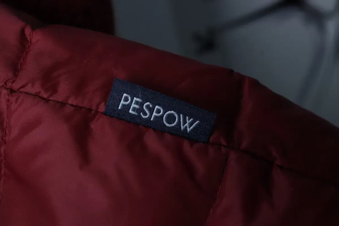 W(S-M) 페스포우 패딩 점퍼자켓 덕다운 버건디 롱-16EB5 상품이미지5