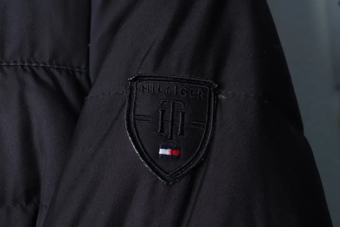 W(XS-S) 타미힐피거 패딩 점퍼자켓 덕다운 블랙 롱-16EB7 상품이미지5