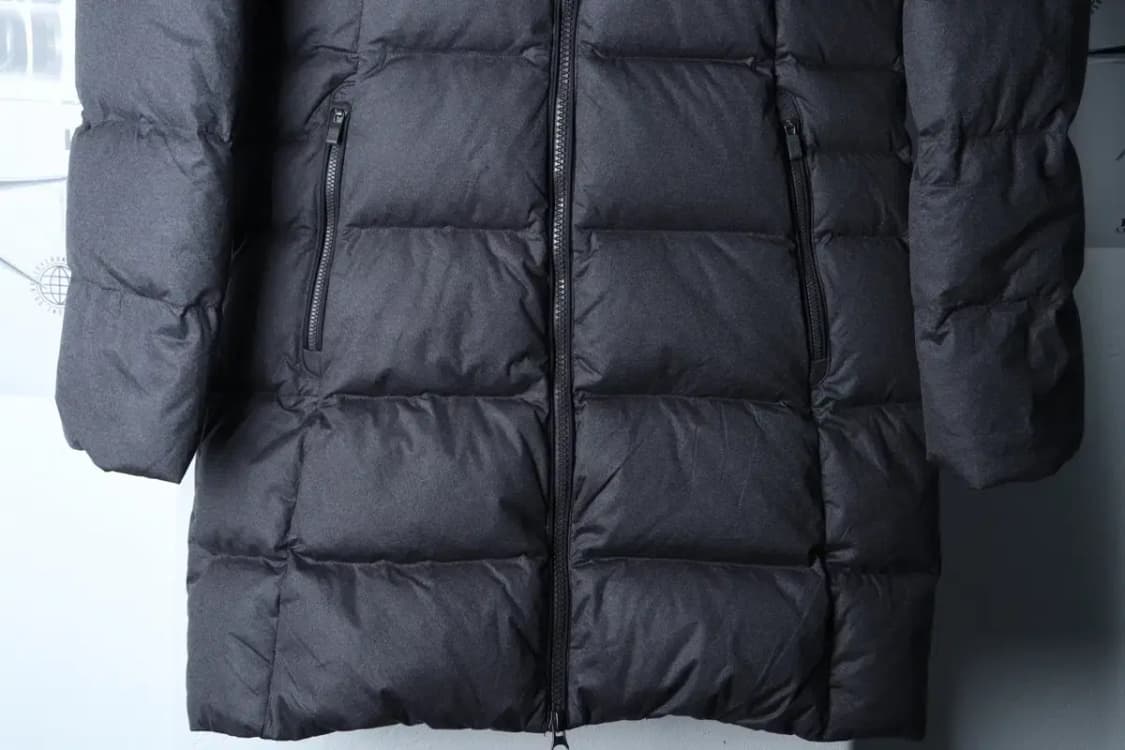 W(S) 르꼬끄 패딩 점퍼자켓 구스다운 그레이 롱-16EB8 상품이미지4