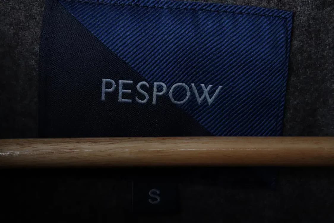 W(S-M) 페스포우 패딩 점퍼자켓 덕다운 그레이 울-16EB9 상품이미지7