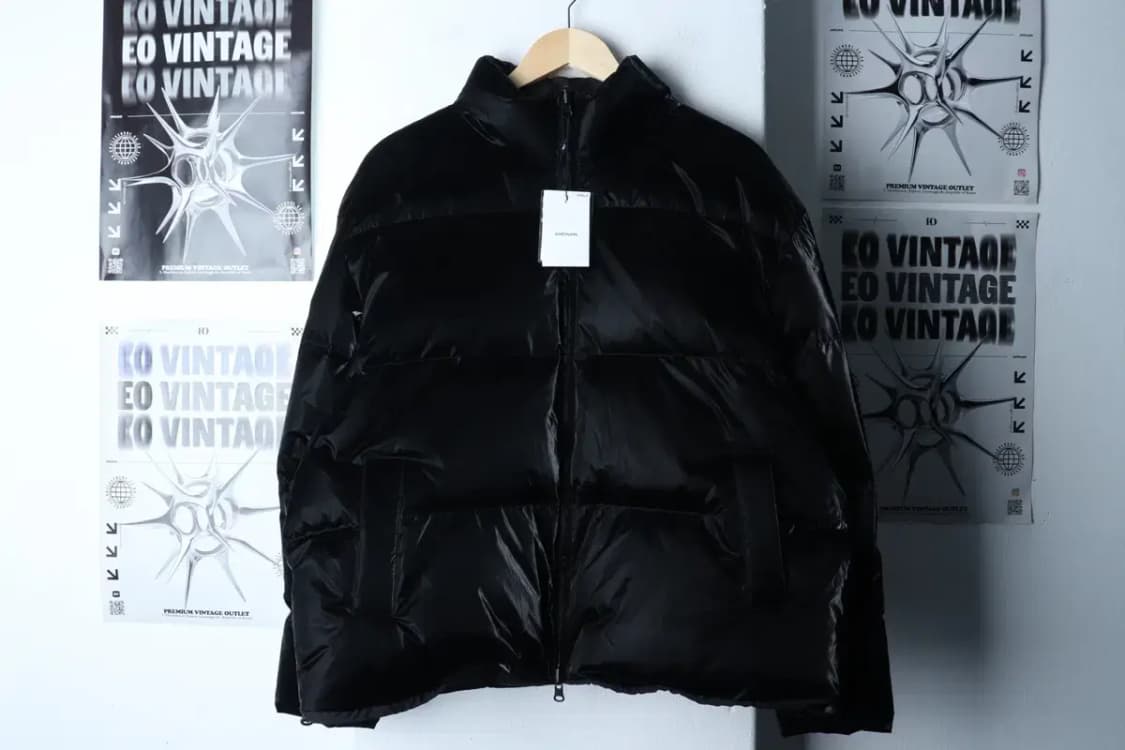 (M) 몽돌 패딩 점퍼자켓 새상품 유광 리버시블 덕다운-16EBB 상품이미지2